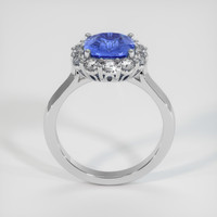 2.63 Ct. Sapphire Ring, 14K White Gold 3