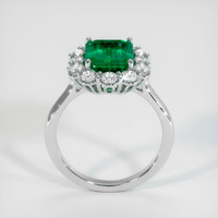 4.71 Ct. Emerald Ring, 18K White Gold 3