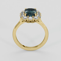 2.51 Ct. Bi Color / Parti Sapphire Ring, 10K Yellow Gold 3