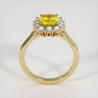 1.51 Ct. Yellow Sapphire Ring, 10K Yellow Gold 3