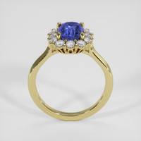 2.31 Ct. Blue Sapphire Ring, 14K Yellow Gold 3