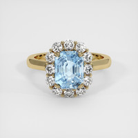 2.77 Ct. Gemstone Ring, 14K Yellow Gold 1