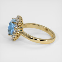 2.77 Ct. Gemstone Ring, 14K Yellow Gold 4