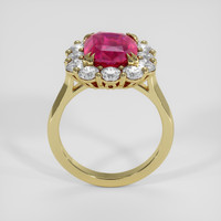 4.55 Ct. Ruby Ring, 14K Yellow Gold 3