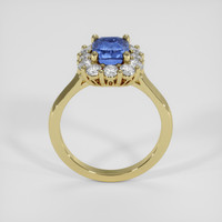 2.63 Ct. Blue Sapphire Ring, 14K Yellow Gold 3