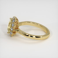 1.98 Ct. Yellow Sapphire Ring, 14K Yellow Gold 4