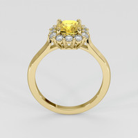 1.34 Ct. Yellow Sapphire Ring, 14K Yellow Gold 3