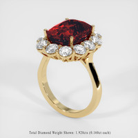 8.03 Ct. Gemstone Ring, 18K Yellow Gold 2