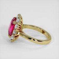 4.55 Ct. Ruby Ring, 18K Yellow Gold 4