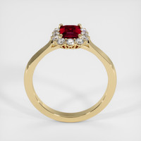 1.45 Ct. Ruby Ring, 18K Yellow Gold 3