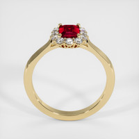 1.46 Ct. Ruby Ring, 18K Yellow Gold 3