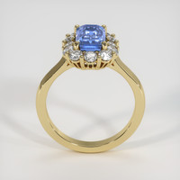 2.17 Ct. Blue Sapphire Ring, 18K Yellow Gold 3