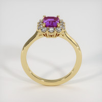 1.97 Ct. Purple Sapphire Ring, 18K Yellow Gold 3