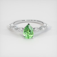 1.00 Ct. Gemstone Ring, Platinum 950 1