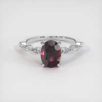 2.38 Ct. Gemstone Ring, Platinum 950 1