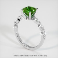 1.63 Ct. Gemstone Ring, Platinum 950 2