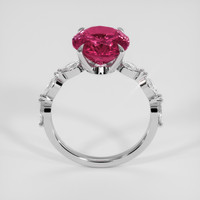 4.22 Ct. Pink Tourmaline Ring, Platinum 950 3