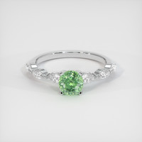 0.97 Ct. Gemstone Ring, Platinum 950 1