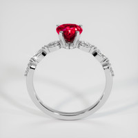 1.25 Ct. Ruby Ring, Platinum 950 3