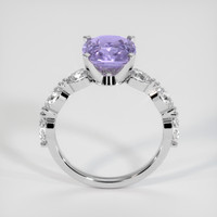 2.18 Ct. Purple Sapphire Ring, Platinum 950 3