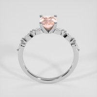 1.03 Ct. Padparadscha Sapphire Ring, Platinum 950 3