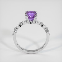 1.66 Ct. Bluish Purple Sapphire Ring, Platinum 950 3