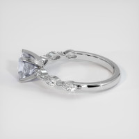 1.36 Ct. Sapphire Ring, Platinum 950 4
