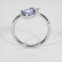 1.41 Ct. Violet Sapphire Ring, Platinum 950 3