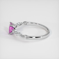 0.84 Ct. Purple Sapphire Ring, Platinum 950 4