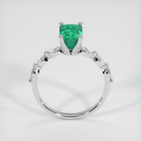 1.93 Ct. Emerald Ring, Platinum 950 3