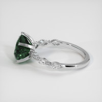 3.27 Ct. Sapphire Ring, Platinum 950 4