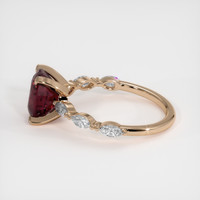 2.38 Ct. Gemstone Ring, 14K Rose Gold 4