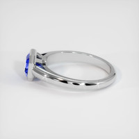 0.53 Ct. Sapphire Ring, 14K Rose Gold 3