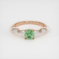 0.97 Ct. Gemstone Ring, 18K Rose Gold 1