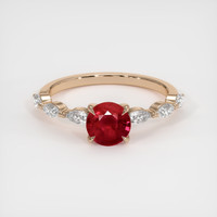 Ruby Ring 1.12 Ct., 18K Rose Gold Preview