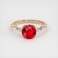 Ruby Ring 1.99 Ct. 18K Rose Gold Preview