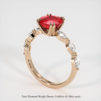 Ruby Ring 1.99 Ct. 18K Rose Gold Preview