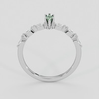 0.25 Ct. Alexandrite Ring, 10K White Gold 3