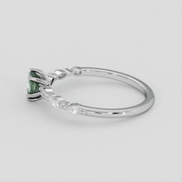 0.25 Ct. Alexandrite Ring, 10K White Gold 4