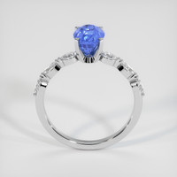 2.68 Ct. Blue Sapphire Ring, 14K White Gold 3