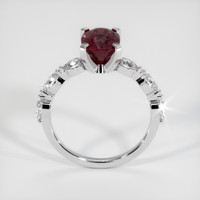 2.38 Ct. Gemstone Ring, 14K White Gold 3