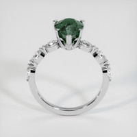 3.27 Ct. Sapphire Ring, 14K White Gold 3