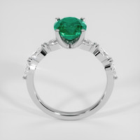 1.78 Ct. Emerald Ring, 18K White Gold 3