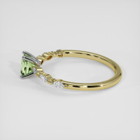 0.49 Ct. Green to Brown Alexandrite Ring, 14K White & Yellow 4