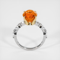 6.15 Ct. Gemstone Ring, 14K White & Yellow 3