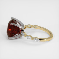 8.50 Ct. Gemstone Ring, 18K White & Yellow 4