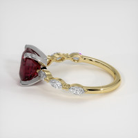 2.38 Ct. Gemstone Ring, 18K White & Yellow 4