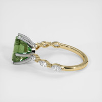 3.72 Ct. Sapphire Ring, 18K White & Yellow 4