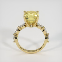 6.18 Ct. Yellow Sapphire Ring, 14K Yellow Gold 3