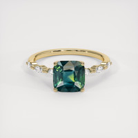 2.07 Ct. Bi Color Sapphire Ring, 14K Yellow Gold 1